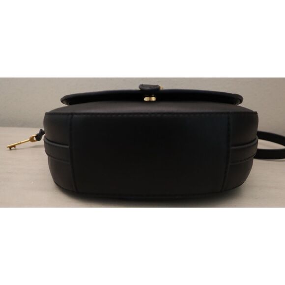 Fossil SHB3161001 Women's Black Pebble Emery Leather Crossbody Bag - Picture 15 of 16
